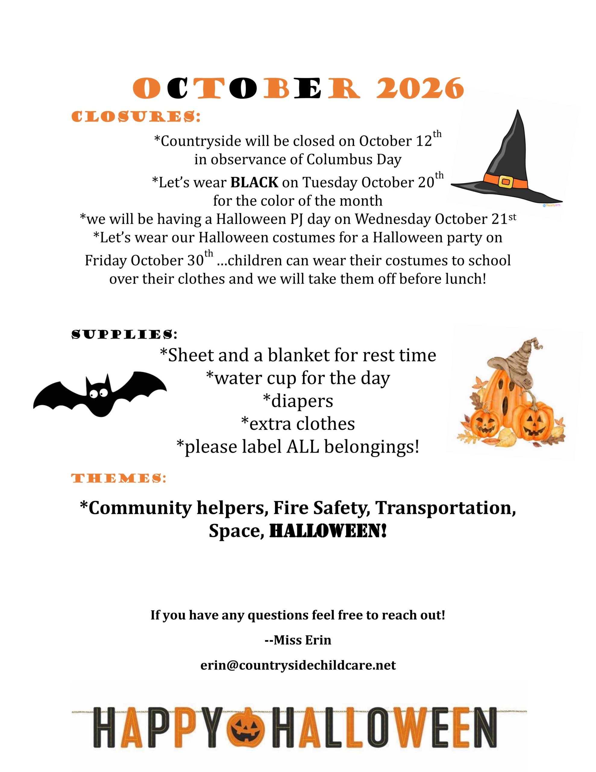 Marion Newsletter – October 2026
