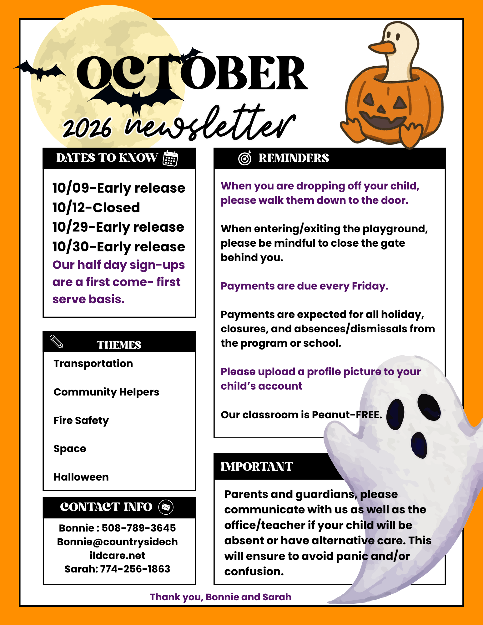 RMS Newsletter – October 2026